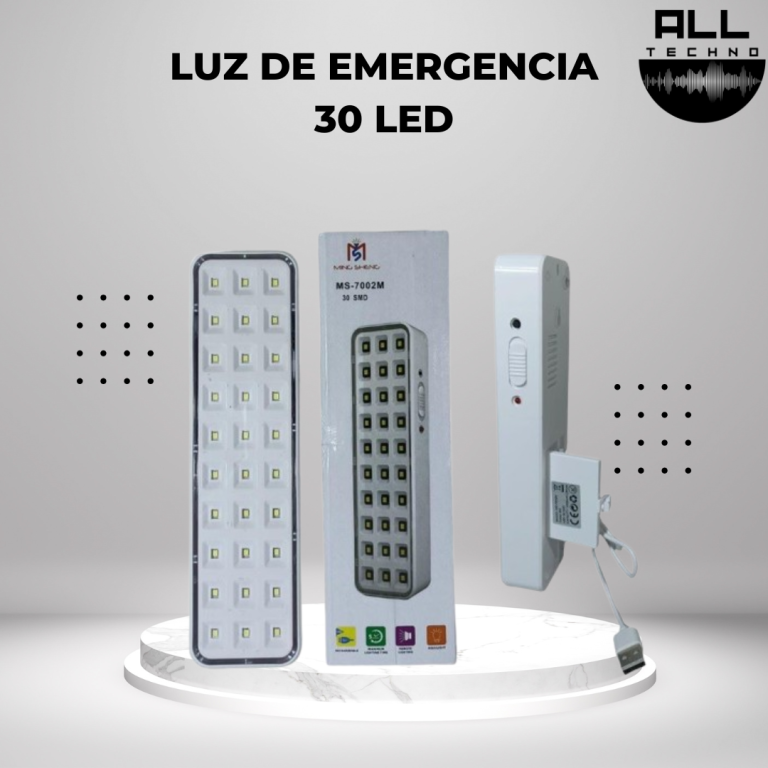 LUZ DE EMERGENCIA 30 LED All Techno